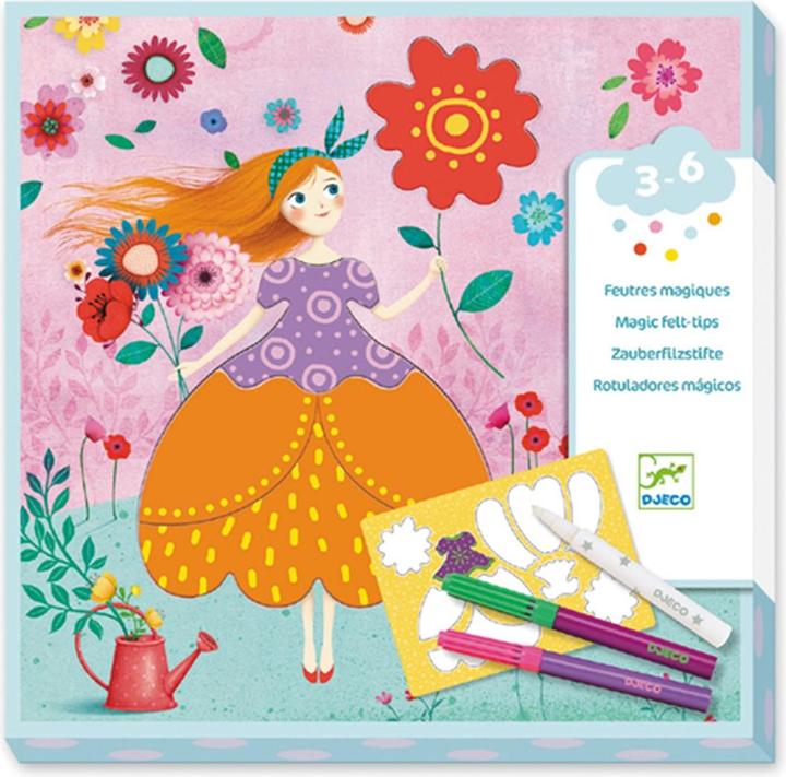 Actual product image Djeco Painting Magic Felt Pens