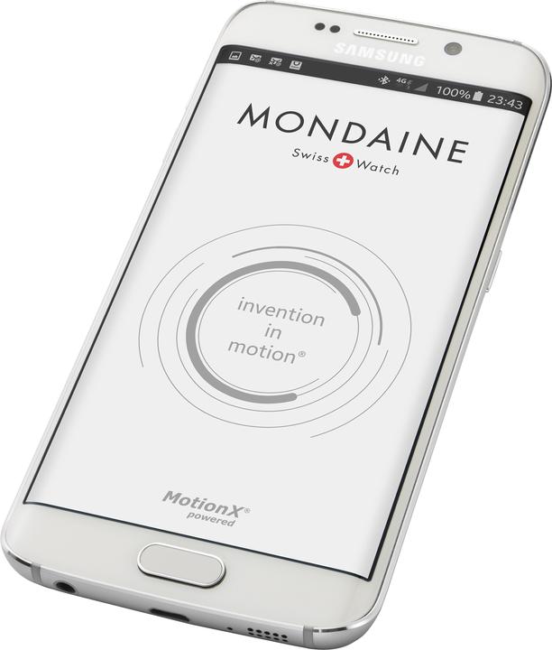 Produktbild Mondaine Helvetica Connected Limited Edition 1957 (Analoguhr, Swiss Made, Hybrid Uhr, 44 mm)