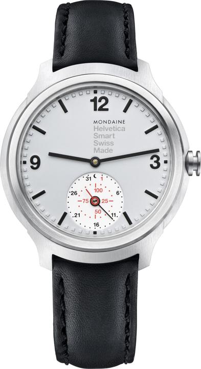Mondaine Helvetica Connected Limited Edition 1957 (Analoguhr, Swiss Made, Hybrid Uhr, 44 mm)