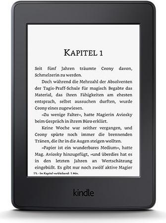 Immagine prodotto Amazon Kindle Paperwhite (2015) (6", 4 GB, Nero)