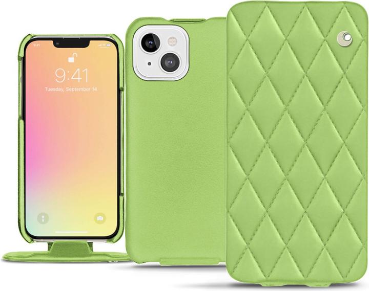 Actual product image Noreve Leather cover vertical (Apple iPhone 13)