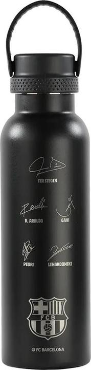 Safta F.C. Barcelona Black Thermal Water Bottle Stainless Steel (0.60 l)
