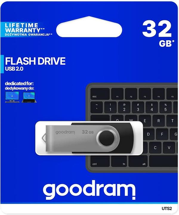 Produktbild Goodram UTS2 (32 GB, USB-A)