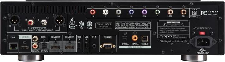 Produktbild OPPO BDP-105D Darbee Edition