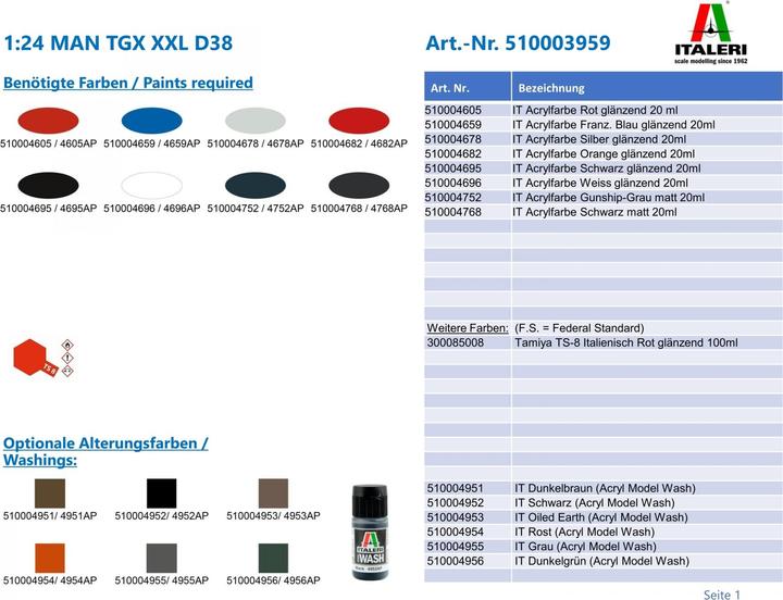 Produktbild 1:24 MAN TGX XXL D38