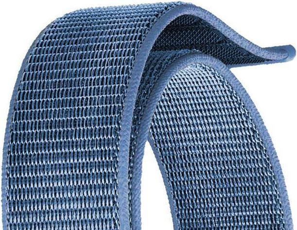 Image du produit Crong Nylon - Bracelet sport pour Apple Watch 42/44mm bleu océan (44 mm, 42 mm, Nylon résistant)