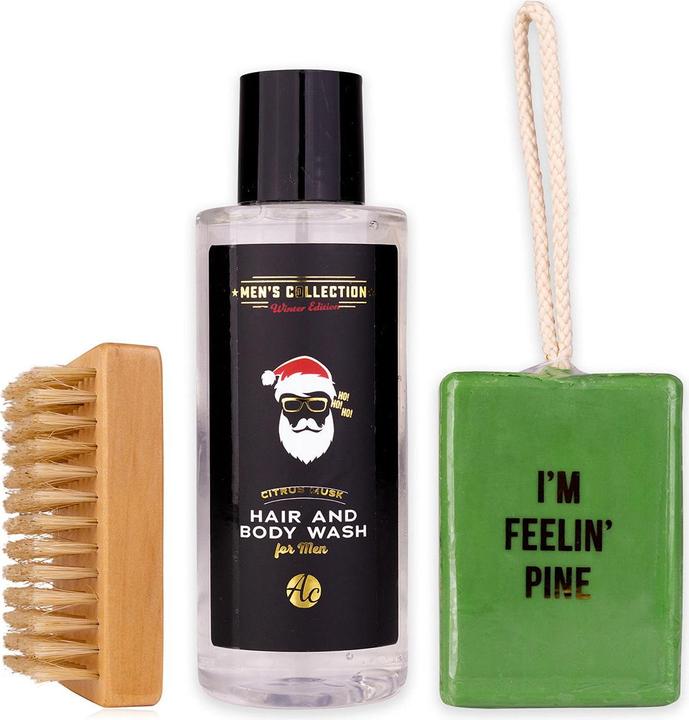 Image du produit Accentra Coffret cadeau pour hommes MEN'S COLLECTION WINTER EDITION dans une boîte à outils (Set manucure)