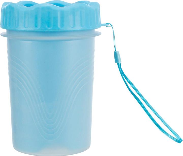 Image du produit Trixie Cure-pattes, M-L, silicone/PP, bleu (Chien)