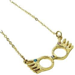 Produktbild Carat Harry Potter Offizielle goldfarbene Luna Lovegood Halskette, Einheitsgrösse, Zink, Kein Edelstein (Zink)