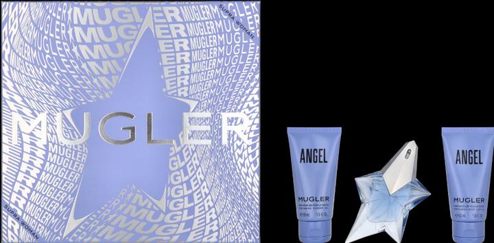 Actual product image Thierry Mugler Angel Eau de Parfum 25ml Set Angel 25ml + Bodylotion + Shower Gel (Fragrance set, Body care set)