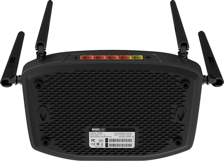 Produktbild Totolink X5000R AX1800 WIRELESS DUAL BAND GIGABIT ROUTER vlan wireless router Gigabit Ethernet