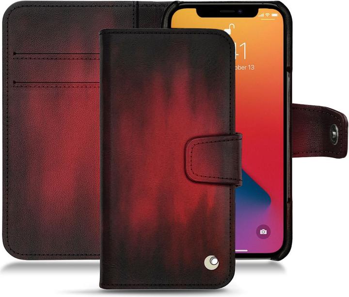 Produktbild Noreve Lederschutzhülle Wallet (Apple iPhone 13 Pro)