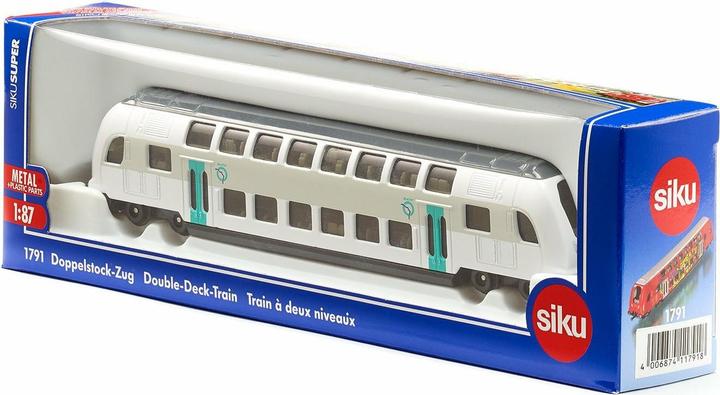 Image du produit Siku INTERNATIONAL RATP Train à deux étages, modèle réduit