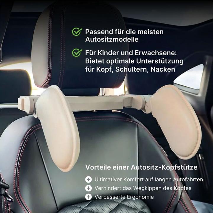 Actual product image Hermex Headrest car seat headrest Head rest 180° adjustable