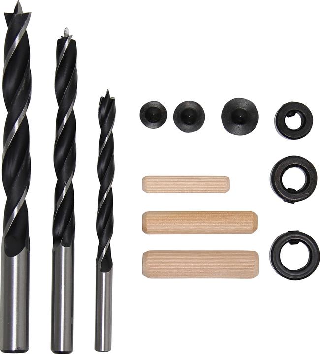 Image du produit BGS Jeu de chevilles/forets bois 6 - 10 mm 43 pièces (6 mm, 8 mm, 10 mm)