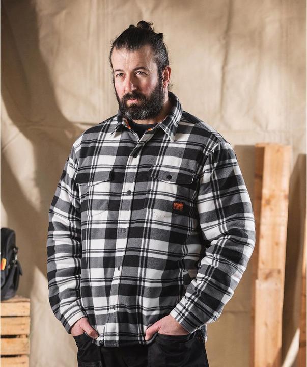 Actual product image Scruffs Mens Checked Padded Shirt (XL)