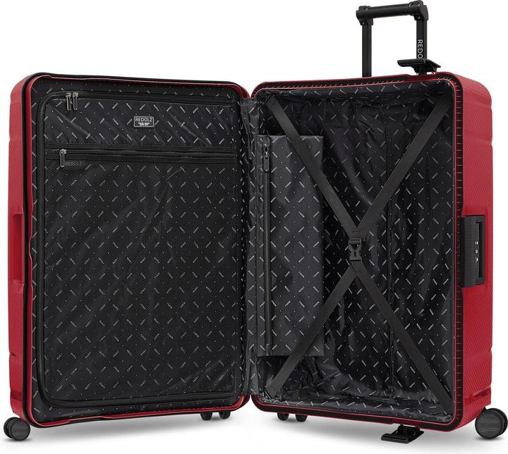 Actual product image Redolz Essentials 15 4-wheel trolley 75 cm with three-point fastening (100 l, XL (from 140l))