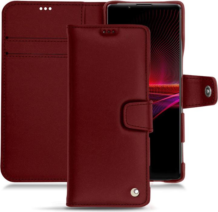 Noreve Lederschutzhülle Wallet (Sony Xperia 1 III)