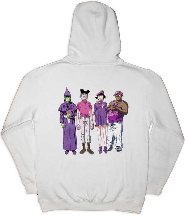 Actual product image Gorillaz Unisex Adult Cracker Island Hoodie (XL)