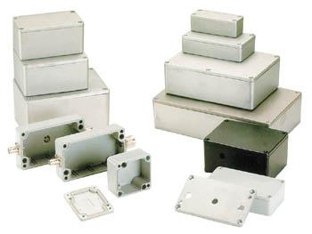 Produktbild Velleman ABGEDICHTETES GESPRITZTES GEHÄUSE - ALUMINIUM 171 x 121 x 55 mm (Gehäuse)