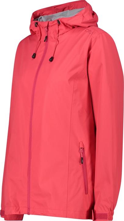 Produktbild CMP Campagnolo Rain Jacket Fix Hood Woman corallo (34, XXS)