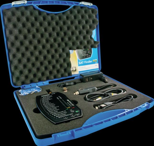 Actual product image Schwaiger SF 9002 SET SAT-Finder HD in case incl. mounting accessories - Satfinder (Measurement technology)
