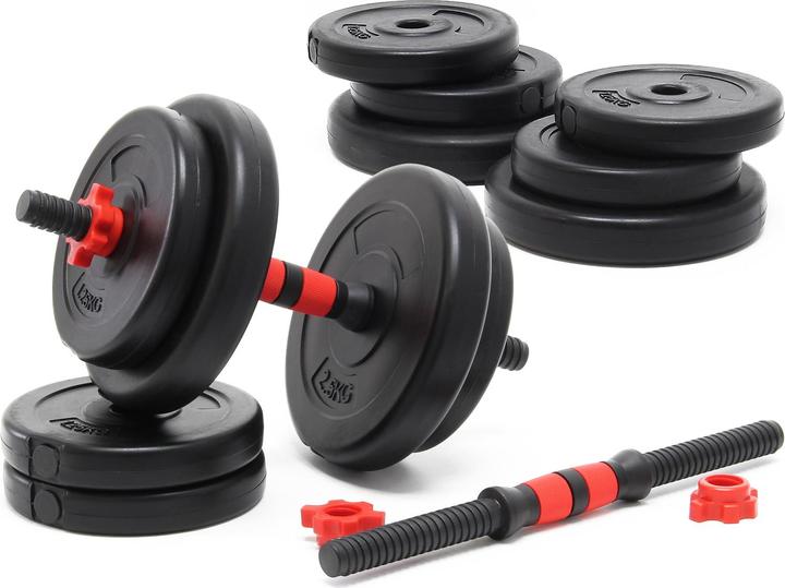 Luxtri Kurzhantelset (8 x 1.25 kg, 4 x 2.5 kg)