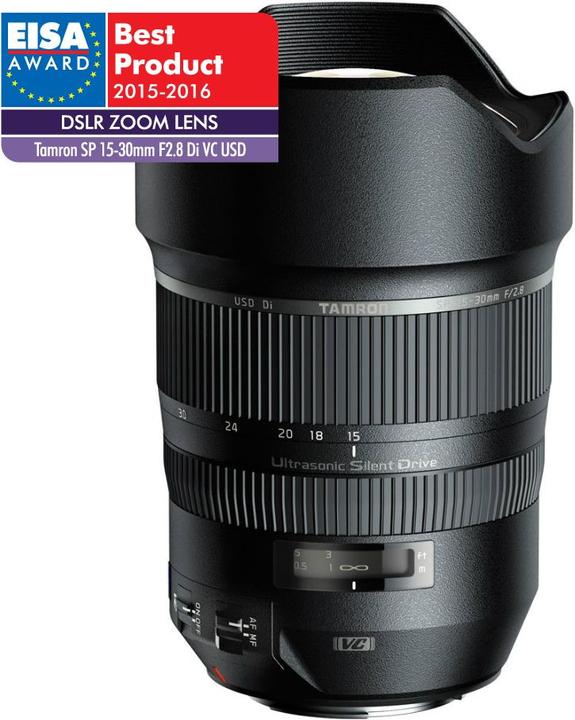 Produktbild Tamron SP 15-30mm f / 2.8 Di VC USD, Canon EF (Canon EF, Vollformat)