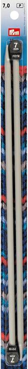 Prym Knitting needles 7.00 mm, Alu, 2 pieces, Grey