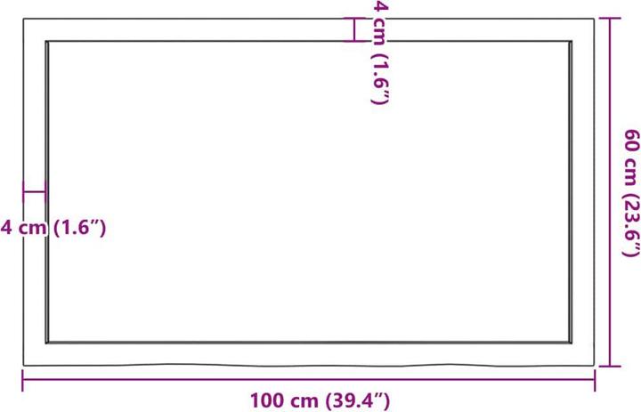 Image du produit VidaXL Lian (100 x 60 x 6 cm)