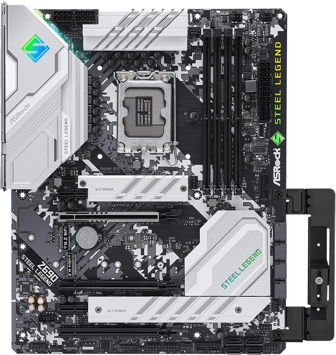 Productafbeelding AsRock Z690 Steel Legend (LGA 1700, Intel Z690H, ATX)