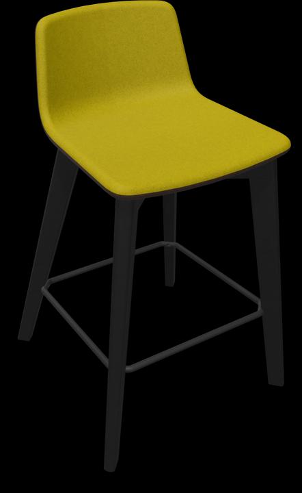 Mustard, Brown Melange, Ash stained black