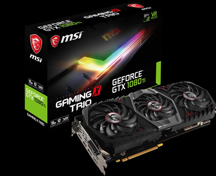 Immagine prodotto MSI GeForce GTX 1080 Ti GAMING X TRIO (11 GB)