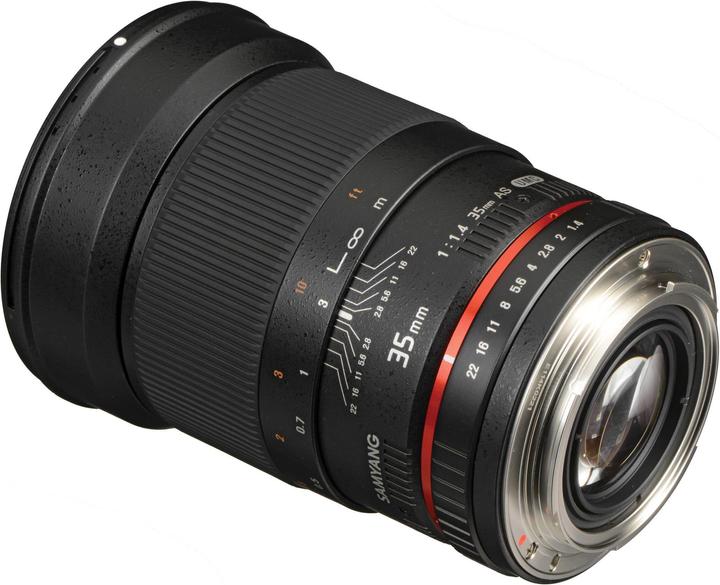 Image du produit Samyang 35mm f/1.4 AS UMC - Canon EF (Canon EF-S, Canon EF, Plein format)