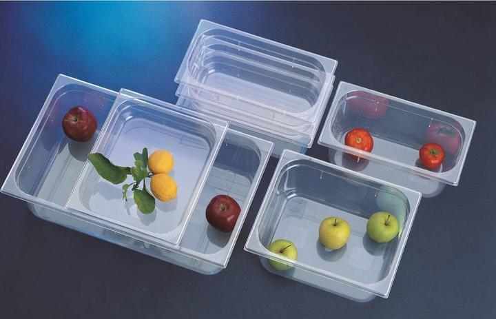 Actual product image GN Schalen GN container 1/1 65 polycarbonate 53x32.5cm h:6.5cm (GN 1/1)