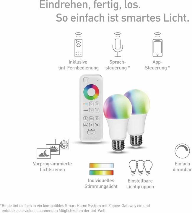 Actual product image Müller Licht E27 LED W bulb shape (E27, 9.50 W, 806 lm, 1 x, G)