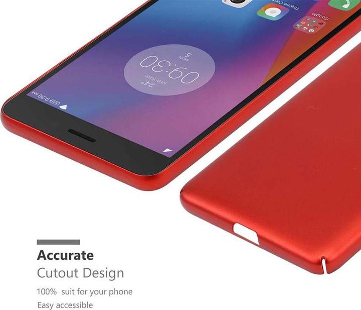 Actual product image Cadorabo Hard Cover Matte Metal Cover (Lenovo K6 Power, lg K6)