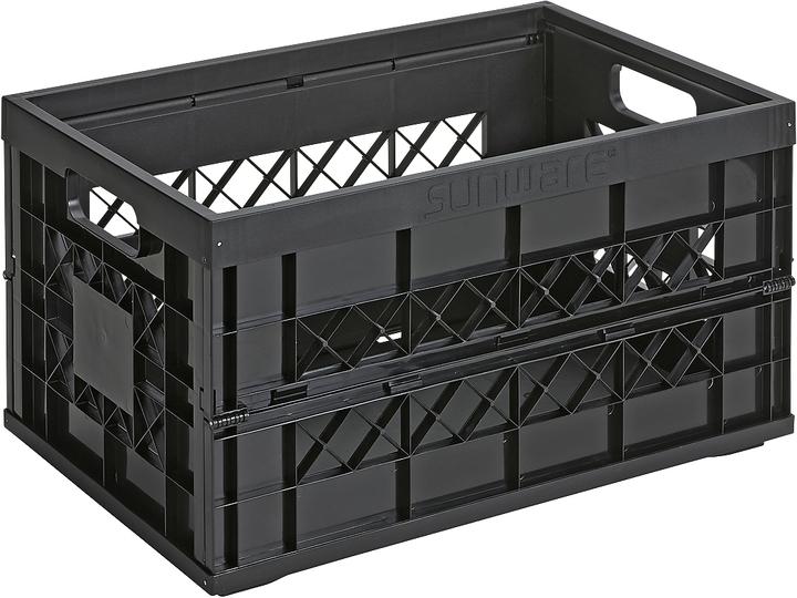 Actual product image Sunware Folding box Heavy Duty, capacity 45 liters, load capacity 30 kg, with handle (45 l)