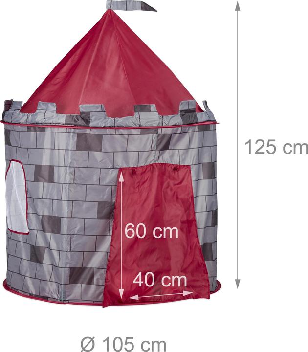 Actual product image Relaxdays Knight's castle