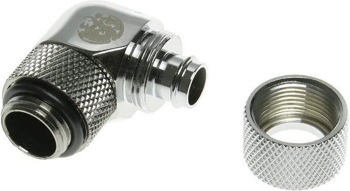 Wasserkühlungs-Anschluss 1/4 Zoll Auf 11/8mm – Schwarz Vernickelt, Für Wakü-Kreisläufe