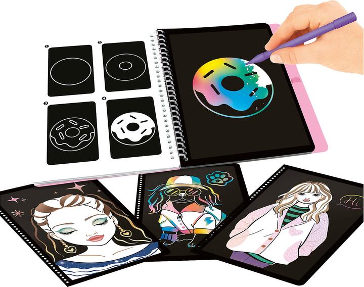 Produktbild Magni DEPESCHE TOPModel Malbuch Magic Scratch Book 20 Seiten
