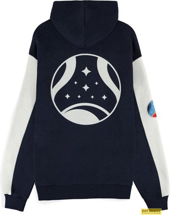 Produktbild Difuzed Starfield sweater à capuche Monochrome Emblem (S) (S)