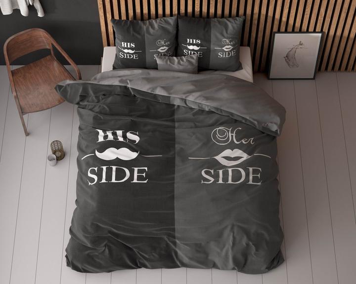 Actual product image Sleeptime Duvet cover His and Her side (Duvet cover, 200 x 220 cm)