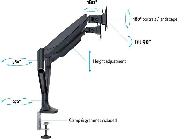 Produktbild Multibrackets M Deskmount (Tisch, 27")