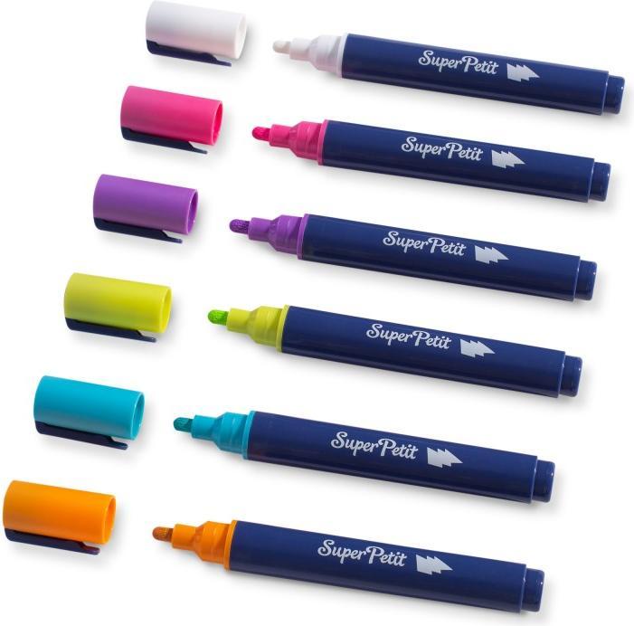 Image du produit Super Petit marqueur de fenêtre (Multicolore, 6 x)