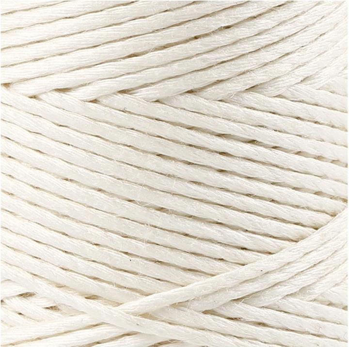Actual product image Creativ Company Bamboo cord 65 m White, 1 piece (65 m)