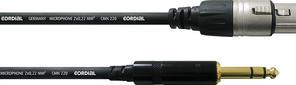 Immagine prodotto Cordial Cavo dello studio (6 m, XLR, Jack 6,3 mm)