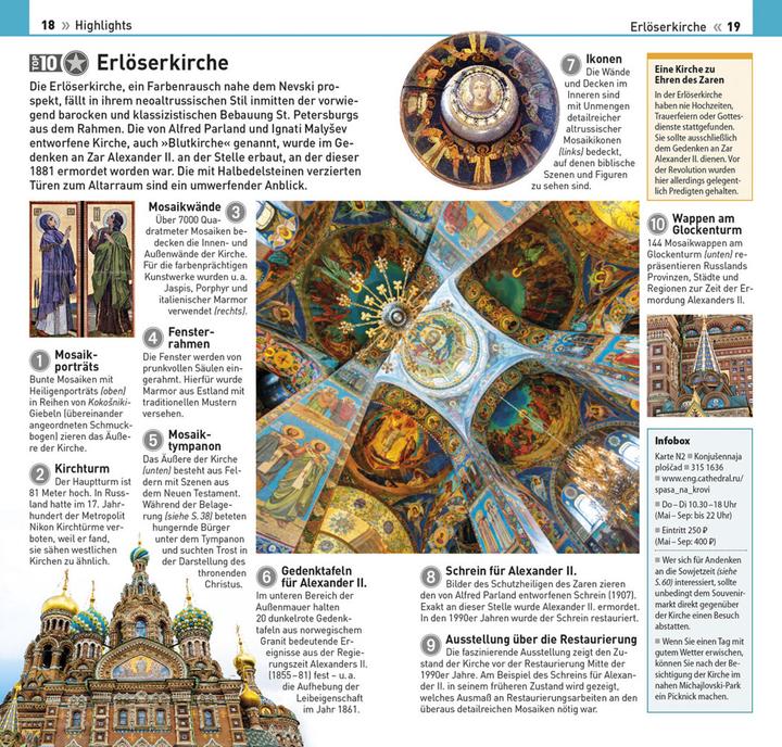 Produktbild Top 10 Reiseführer St. Petersburg