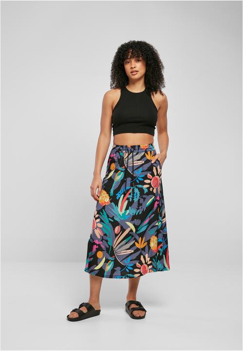 Immagine prodotto Urban Classics Gonna midi in viscosa da donna - 12112 (S)