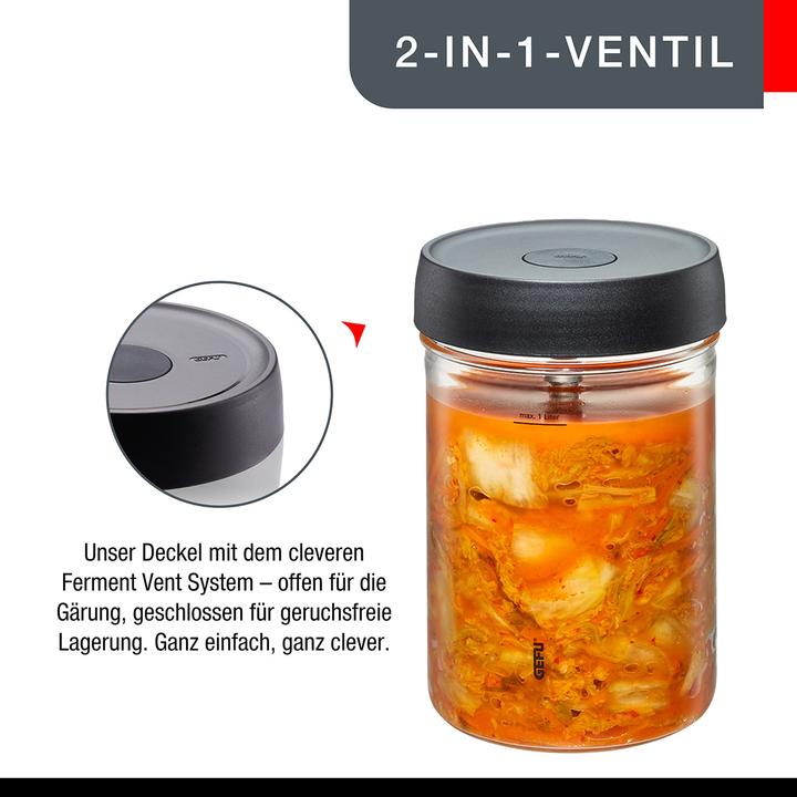 Produktbild GEFU Fermentier-Set Nativo (1 Stk., 1 l)